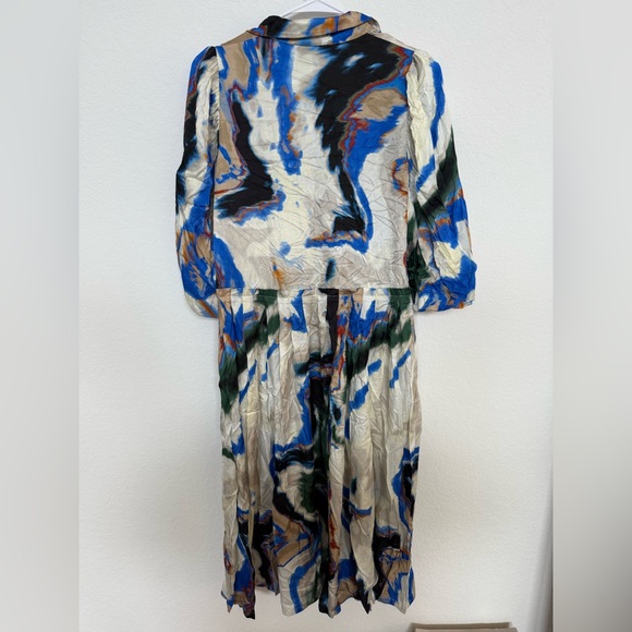 Munthe Jergo Dress size 6 100% silk - Picture 3 of 8